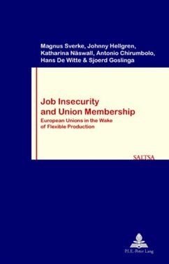 Job Insecurity and Union Membership - Sverke, Magnus;Hellgren, Johnny;Näswall, Katharina