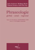 Phraseologie - Global, areal, regional.