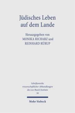 Cover Jüdisches Leben auf dem Lande