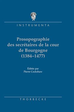 Cover Catalogue prosographique des secrétaires de la cour de Bourgogne