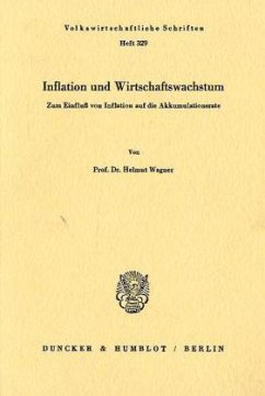 Inflation und Wirtschaftswachstum. - Wagner, Helmut