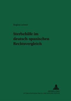 Cover Sterbehilfe im deutsch-spanischen Rechtsvergleich