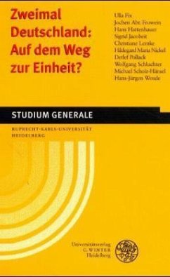 Zweimal Deutschland: Auf dem Weg zur Einheit?