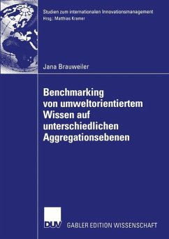 Benchmarking von umweltorientiertem Wissen auf unterschiedlichen Aggregationsebenen - Brauweiler, Jana