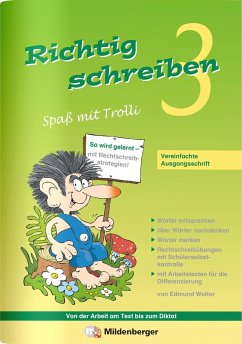 Richtig schreiben - Spaß mit Trolli, 3. Schuljahr - Wetter, Edmund