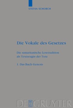 Das Buch Genesis - Schorch, Stefan