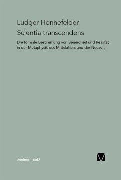 Scientia transcendens - Honnefelder, Ludger
