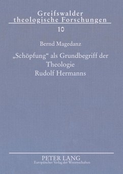 Cover 'Schöpfung' als Grundbegriff der Theologie Rudolf Hermanns