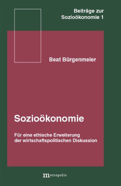Sozioökonomie - Bürgenmeier, Beat