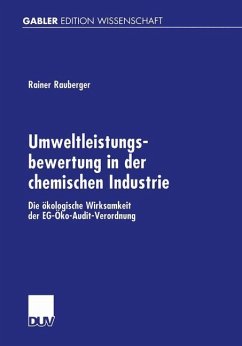 Umweltleistungsbewertung in der chemischen Industrie - Rauberger, Rainer