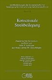 Konsensuale Streitbeilegung