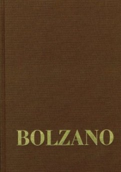 Bernard Bolzano Gesamtausgabe / Reihe III: Briefwechsel. Band 5,1: Briefe an Josef Sommer und andere / Bernard Bolzano Gesamtausgabe Band 5,1 - Bolzano, Bernard;Bolzano, Bernard