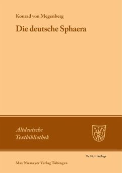 Die Deutsche Sphaera - Konrad von Megenberg
