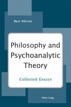 Philosophy and Psychoanalytic Theory - Olivier, Bert