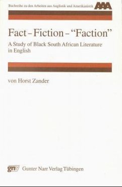 Fact, Fiction, 'Faction' - Zander, Horst