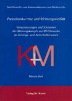 Pressekonkurrenz und Meinungsvielfalt