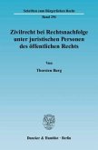 Zivilrecht bei Rechtsnachfolge unter juristischen Personen des öffentlichen Rechts.