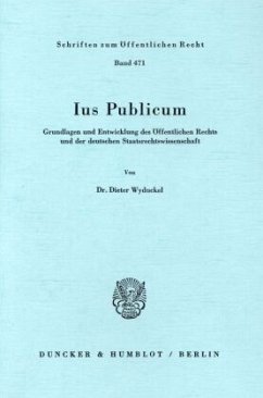Ius Publicum. - Wyduckel, Dieter Ius Publicum. - Wyduckel, Dieter