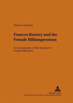 Cover Frances Burney and the Female 