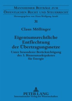 Eigentumsrechtliche Entflechtung der Übertragungsnetze - Möllinger, Claus