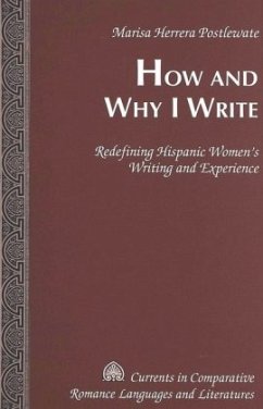 How and Why I Write - Herrera Postlewate, Marisa