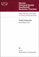 248 BUA-Report: Triallyl Cyanurate CAS-No. 101-37-1 - GDCh-Advisory Committee on Existing Chemicals of Environmental Relevance (BUA) (Hrsg.)