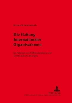 Cover Die Haftung Internationaler Organisationen