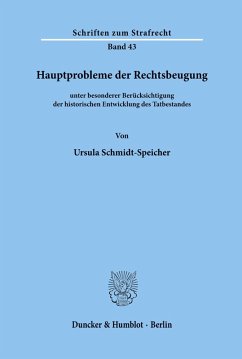 Hauptprobleme der Rechtsbeugung Cover Hauptprobleme der Rechtsbeugung