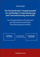 Ein beschreibendes Vorgehensmodell zur nachhaltigen Neupositionierung und Umstrukturierung eines KMU