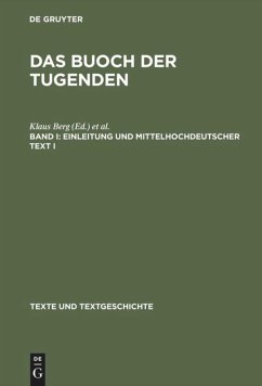 Einleitung und mittelhochdeutscher Text I Einleitung und mittelhochdeutscher Text I