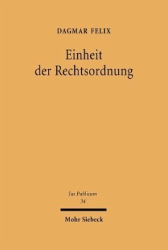 Einheit der Rechtsordnung - Felix, Dagmar