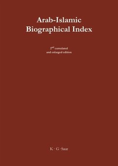 Arab-Islamic Biographical Index II