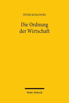 Cover Die Ordnung der Wirtschaft