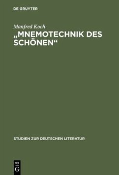 &quote;Mnemotechnik des Schönen&quote;