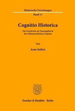Cover Cognitio Historica.