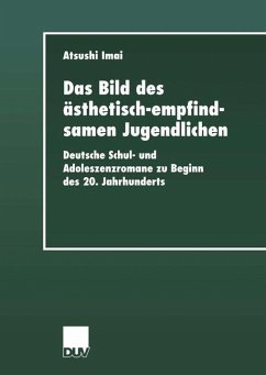 Das Bild des ästhetisch-empfindsamen Jugendlichen - Imai, Atsushi