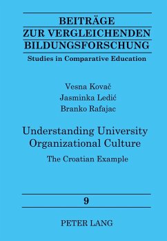 Cover Understanding University Organizational Culture