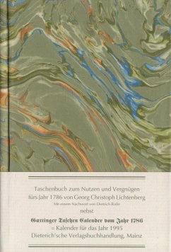 Cover Taschenbuch zum Nutzen und Vergnügen für's Jahr 1786