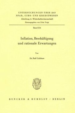 Cover Inflation, Beschäftigung und rationale Erwartungen.