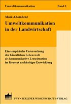 Cover Umweltkommunikation in der Landwirtschaft