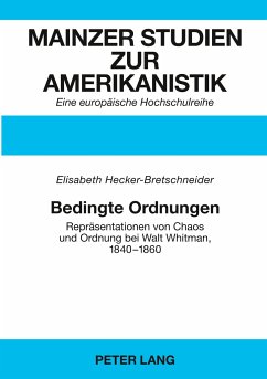 Bedingte Ordnungen - Hecker-Bretschneider, Elisabeth