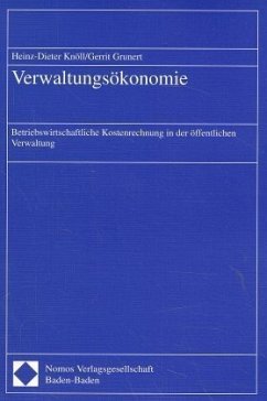 Verwaltungsökonomie - Knöll, Heinz-Dieter;Grunert, Gerrit