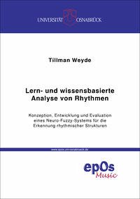 Lern- und wissensbasierte Analyse von Rhythmen - Weyde, Tillman