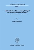 Abhängigkeit und Konzernzugehörigkeit von Gemeinschaftsunternehmen.