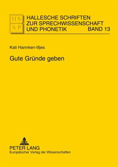 Gute Gründe geben - Hannken-Illjes, Kati