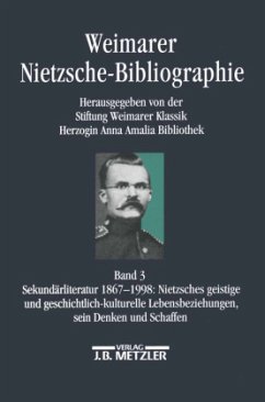 Cover Weimarer Nietzsche-Bibliographie in 5 Bänden; .