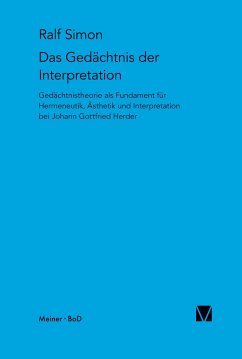 Gedächtnis der Interpretation