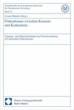Cover Föderalismus zwischen Konsens und Konkurrenz