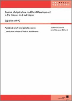 Cover Agrobiodiversity and genetic erosion