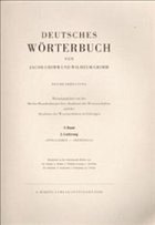 Deutsches Wörterbuch. Neubearbeitung